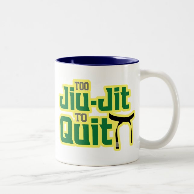 Jiu-Jitsu Two-Tone Coffee Mug (Right)