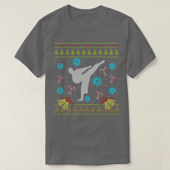 Jiu Jitsu Ugly Christmas Sweater (Design Front)