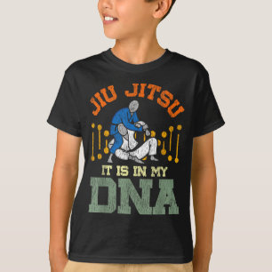Jiu Jitsu Vintage Retro Jiu Jitsu It is in My DNA T-Shirt