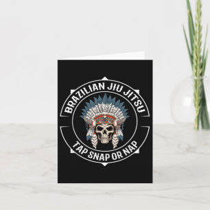 Jiu Jitsu War Bonnet - Submission Team Jiu Jitsu W Card