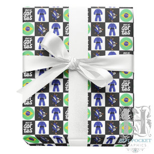 Jiu Jitsu Wrapping Paper
