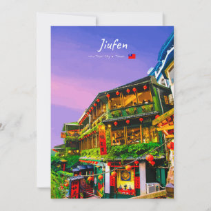 Jiufen, Taiwan - Ancient Teahouse Invitation