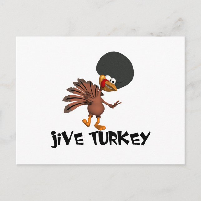 Jive Turkey Postcard (Front)