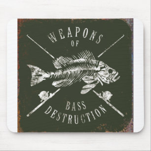 JJ56 Weapons of Bass.tif Mouse Pad