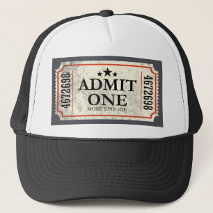 JJ81 Admit One.tif Trucker Hat