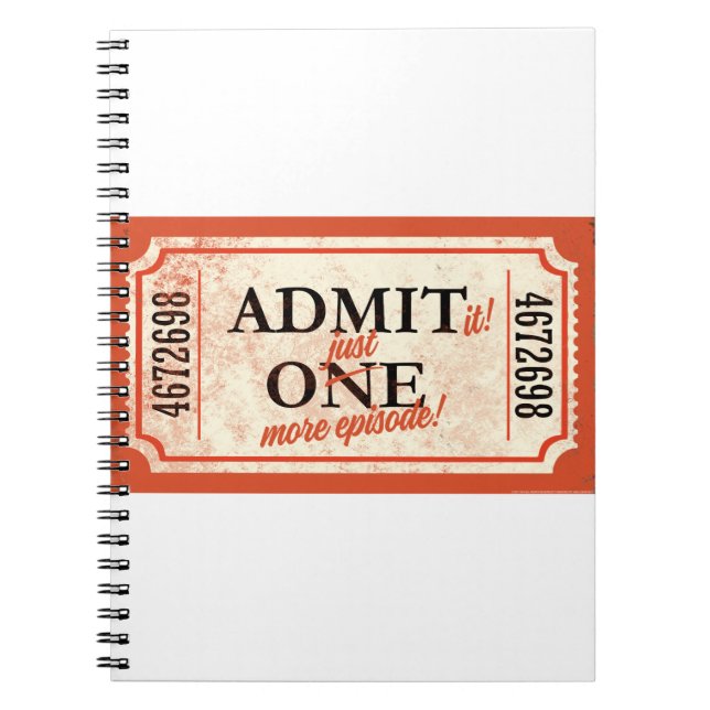 JJ82 Just One More.tif Notebook (Front)