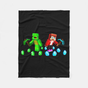 Jj And Mikey Happy Birthday Fleece Blanket