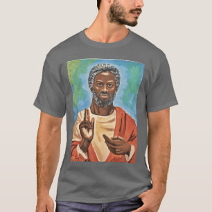 JJ Evans Black Jesus Painting Goodimes friends T-Shirt