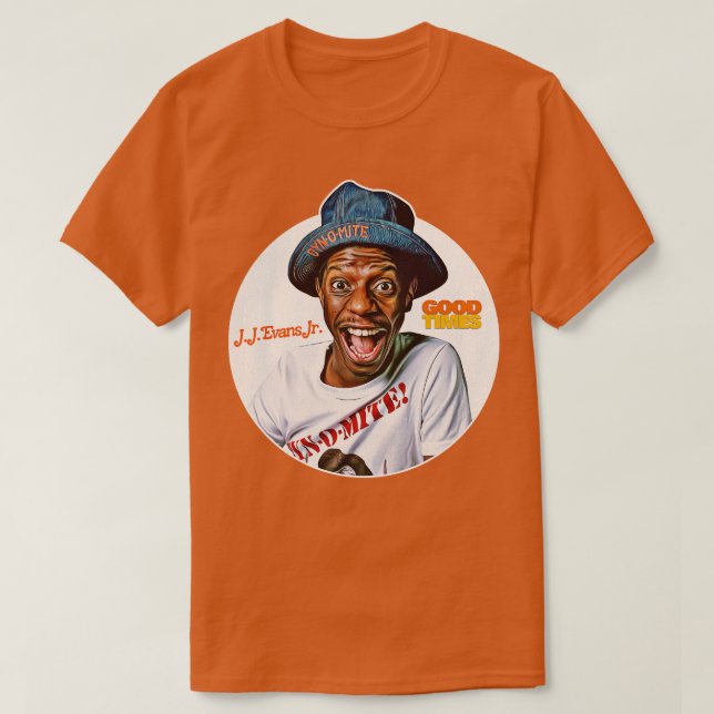 JJ Evans Jr Good Times 70s Sitcom T-Shirt (Design Front)