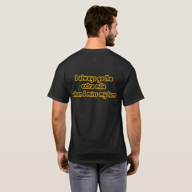 jj extra mile  T-Shirt (Back Full)