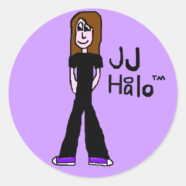 JJ Halo Sticker (Front)