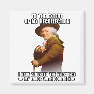 Jjoseph Ducreux Archaic Rap Poppin' Neckpiece Magnet