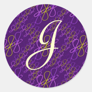 JjParade Amazing Grape Classic Round Sticker