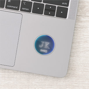 JK 2023 Logo Tiny Clear Vinyl Stickers