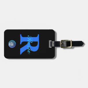 JK 2023 Luggage Tag Double Sided Monogram