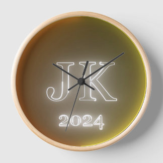 JK 2024 Wall Clock