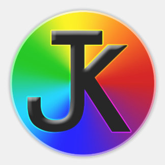 JK colour wheel sticker