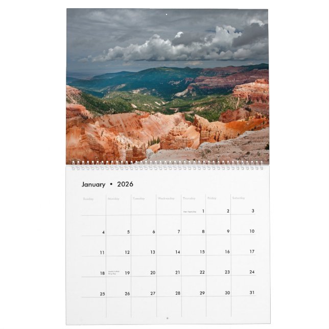 JK Day Photography 2013 Calendar (Jan 2026)