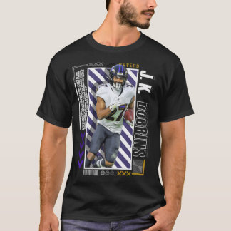 JK Dobbins Paper Poster Version 10 T-Shirt