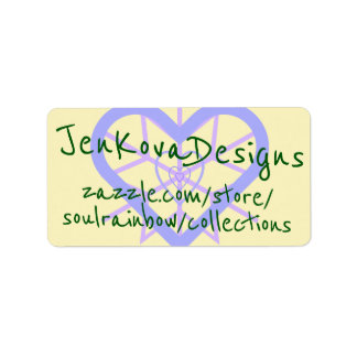 JK ZAZZLE LABEL