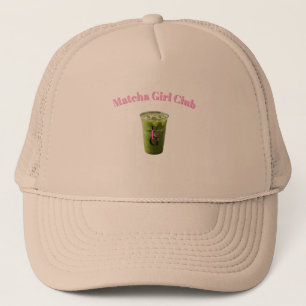 JKG Matcha Girl Club Trucker Hat