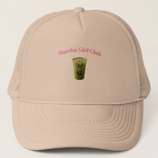 JKG Matcha Girl Club Trucker Hat