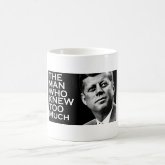 JKK MUG THE MAN WHO KNEW TOO MUCH
