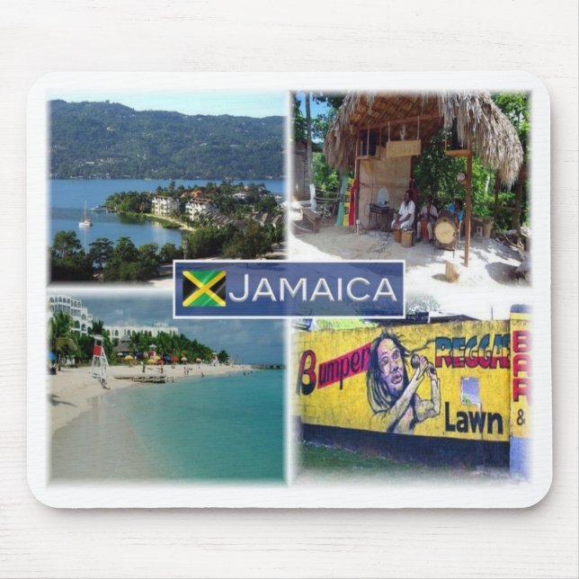JM Jamaica - Mouse Pad (Front)