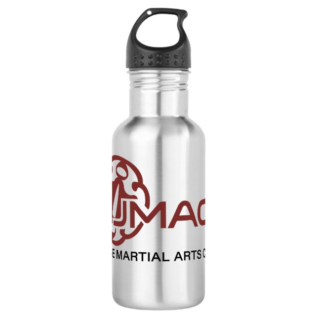 JMAC Stainless Steel Water Bottle (Front)