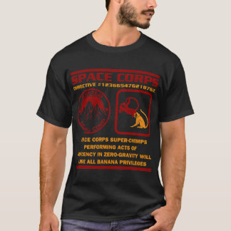 JMC Space Corps Directive #1236 Banana Privileges T-Shirt