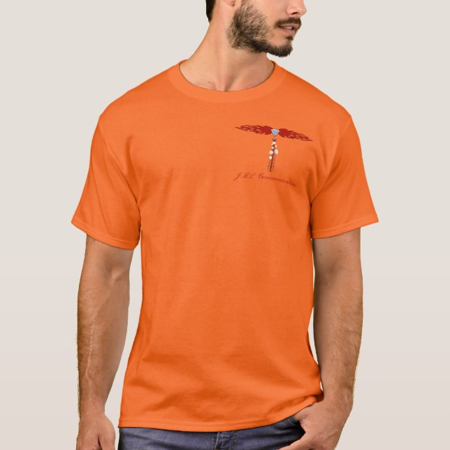 JML Communications Tower Logo T-Shirt (Front)