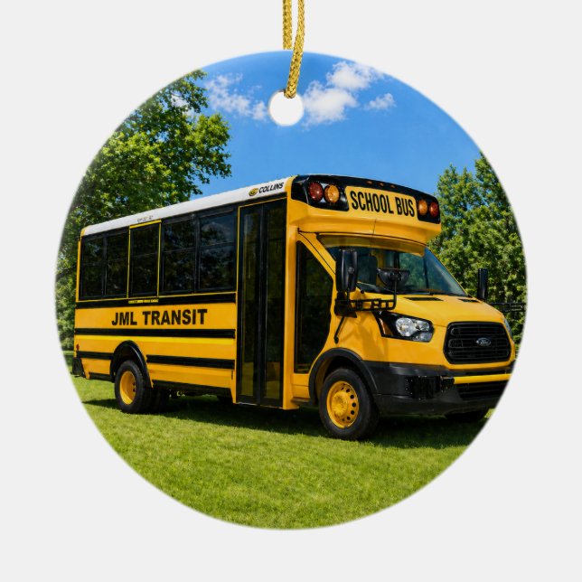 JML Transit Ceramic Tree Decoration (Front)