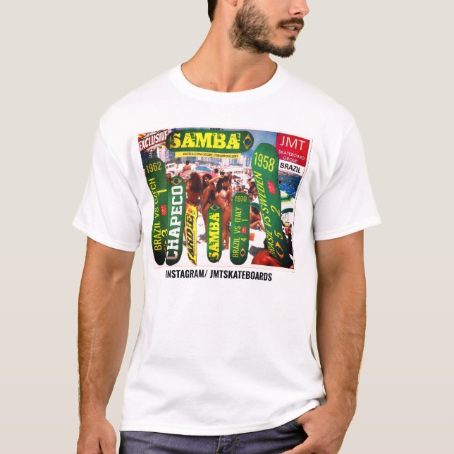 JMT BRAZIL SKATEBOARD T-Shirt (Front)