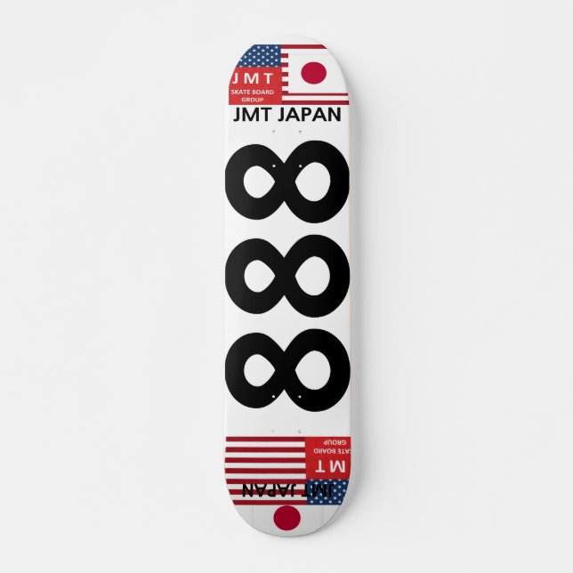 JMT JAPAN   888   7 3/4" Skateboard Deck (Front)