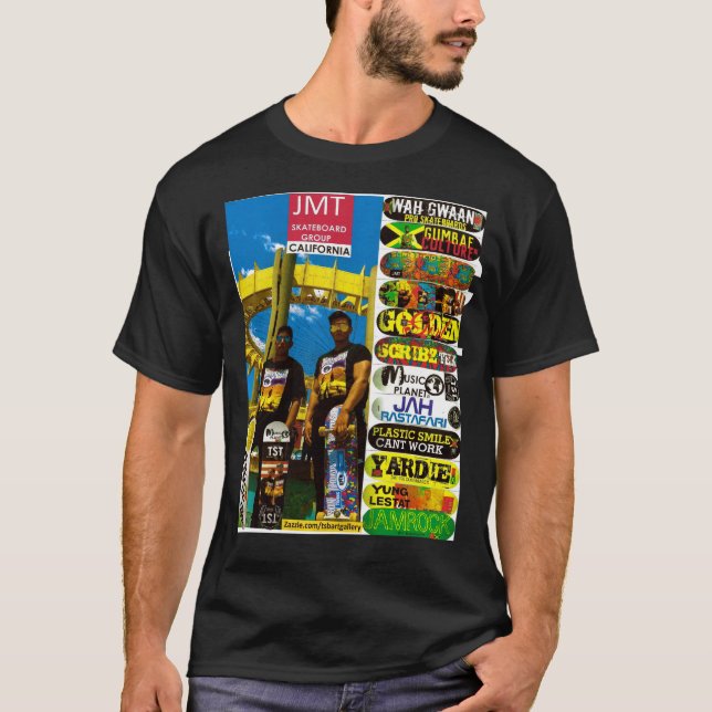 JMT OFFICIAL SK8 Basic Dark T-Shirt (Front)