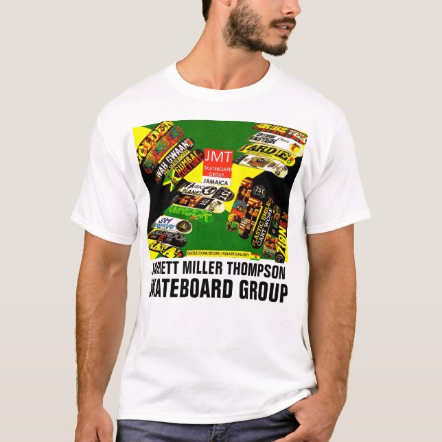 JMT  SK8. OFFICIAL  Men's Basic T-Shirt (Front)