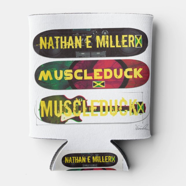 JMT SKATEBOARD GROUP MERCH CAN COOLER (Front)