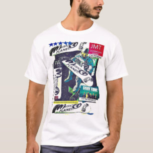 JMT SKATEBOARD MUSIC PLANET T-Shirt