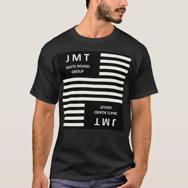 JMT  USA. EDITION Basic Dark T-Shirt (Front)