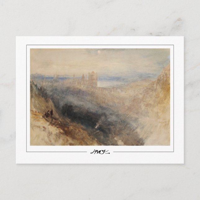 JMW Turner #377 - Fine Art Postcard (Front)
