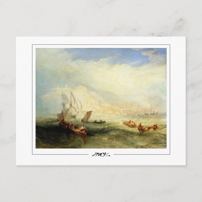 JMW Turner #39-2 - Fine Art Postcard (Front)