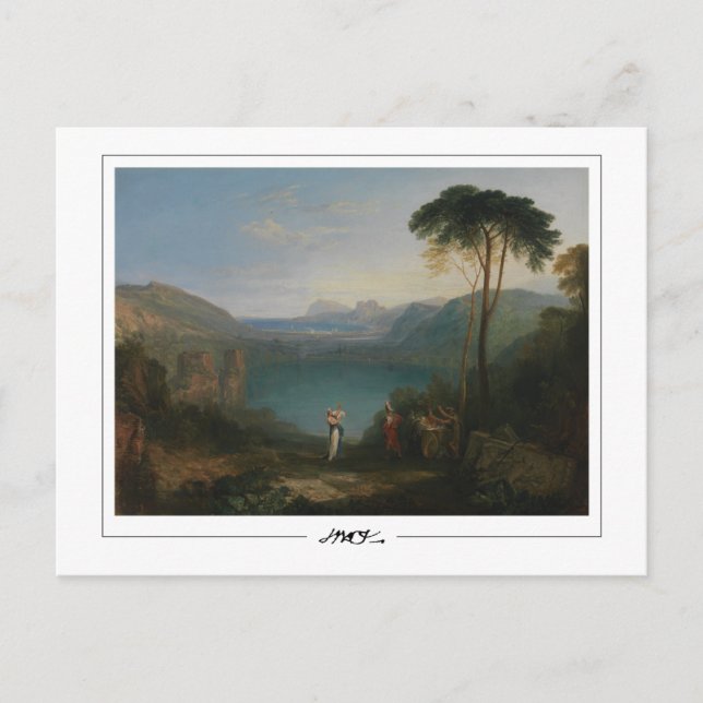 JMW Turner #39 - Fine Art Postcard (Front)