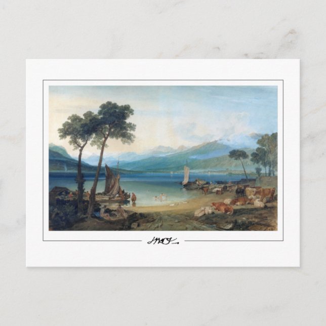 JMW Turner #41-2 - Fine Art Postcard (Front)