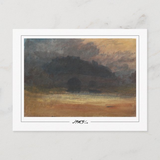 JMW Turner #41 - Fine Art Postcard (Front)