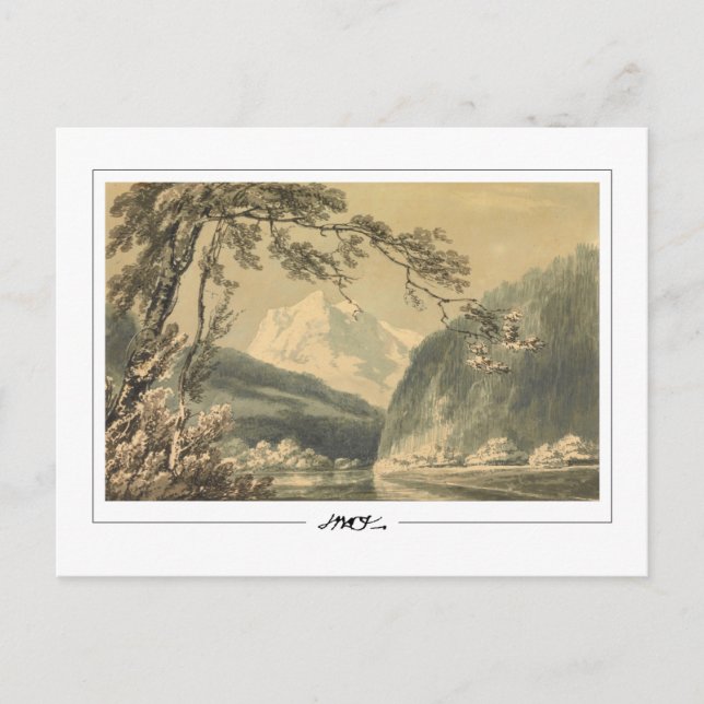 JMW Turner #546-3 - Fine Art Postcard (Front)