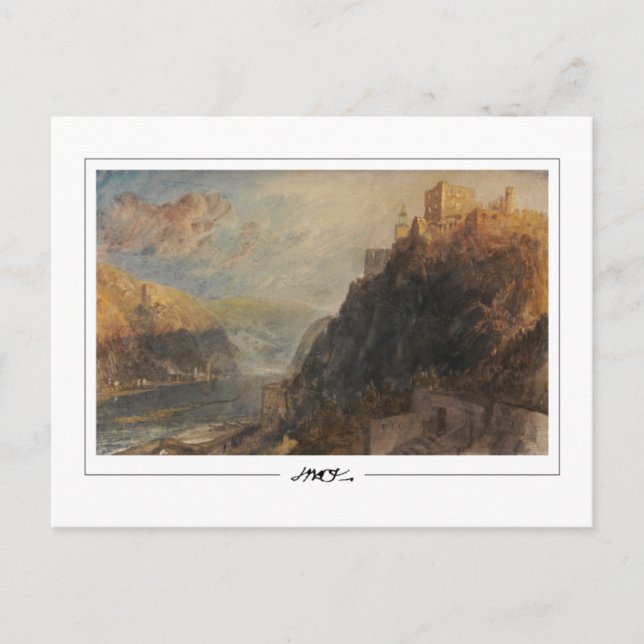 JMW Turner #7 - Fine Art Postcard (Front)