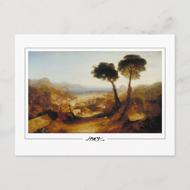 JMW Turner #8-3 - Fine Art Postcard (Front)