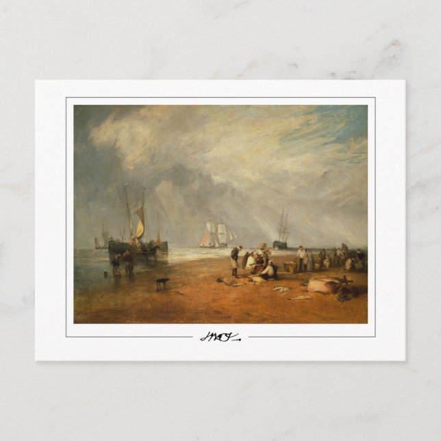 JMW Turner #9 - Fine Art Postcard (Front)