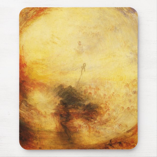 JMW Turner Light and Colour Mouse Pad (Front)