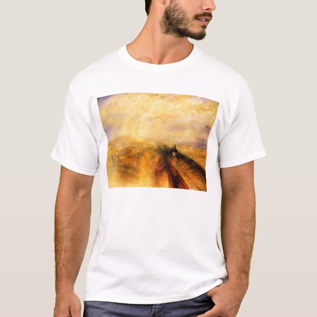 JMW Turner Rain Steam and Speed T-shirt (Front)